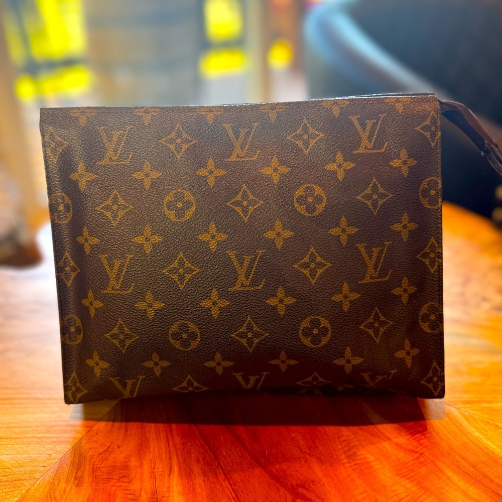 Louis Vuitton, large monogram, toiletry pouch vintage pre-left - Picture 1 of 13